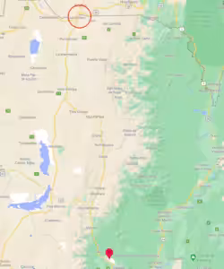 Evo Morales returns to Bolivia. Land route