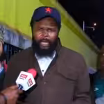 Booker Ngesa Omole, general secretary of the Communist Party Marxist - Kenya, giving statements to the press. File photo.