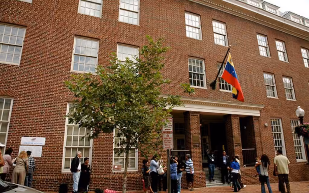 Venezuelan embassy in Washington DC. File photo.