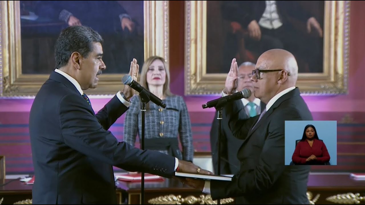 Maduro se juramenta como Presidente de Venezuela 2025-2031, 10 de Enero