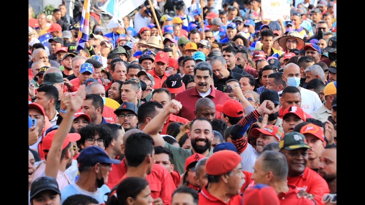 Maduro en marcha  por el Día de la Lealtad y el Amor a Hugo Chávez, 8 de diciembre de 2022
