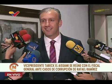 El Aissami acude al Ministerio Público y entrega nuevas pruebas contra Rafael Ramírez