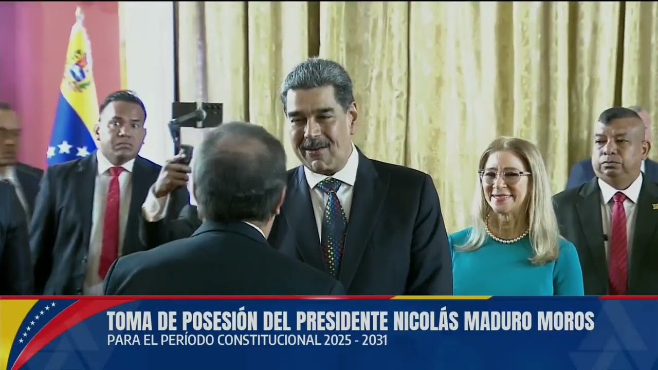 Juramentación de Nicolás Maduro como Presidente de Venezuela, acto completo y discurso 10-E