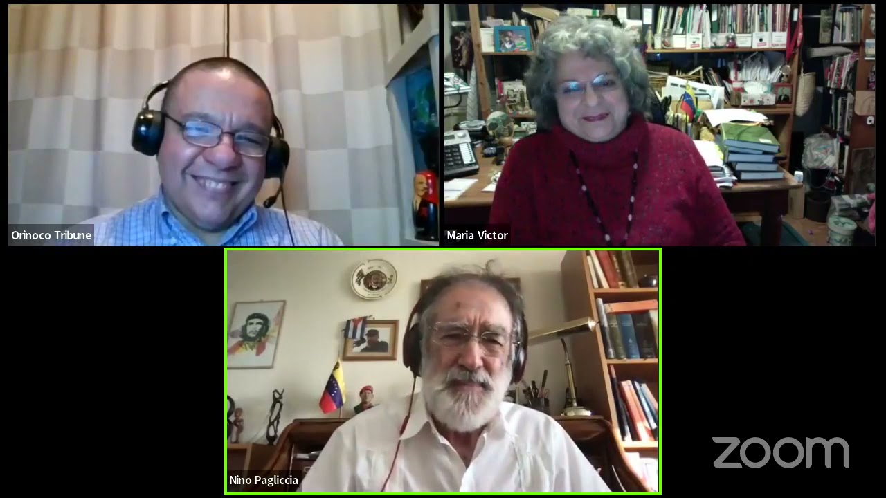 Orinoco Tribune - Chavista Chronicles from Caracas - Interview  Maria Paez Victor and Nino Pagliccia
