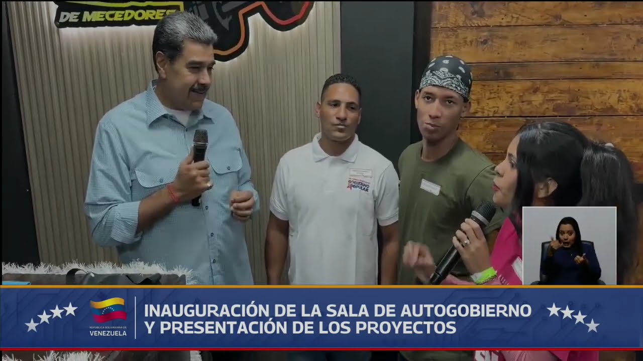 Maduro en inauguración de sala de autogobierno comunal, 20 de octubre de 2025