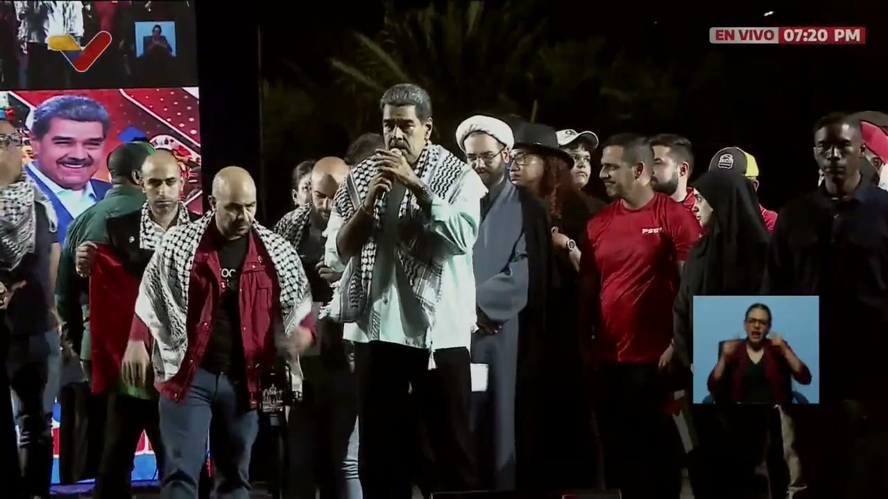 Maduro repudia asesinato de Hassan Nasrallah y manifiesta solidaridad con Líbano y Palestina