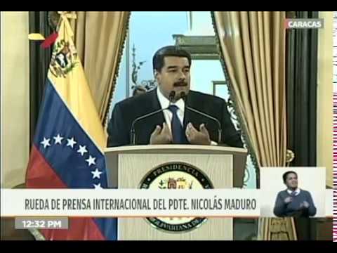 Maduro explica por qué no recibe la Ayuda Humanitaria: "¡No es un regalo, es un robo!"