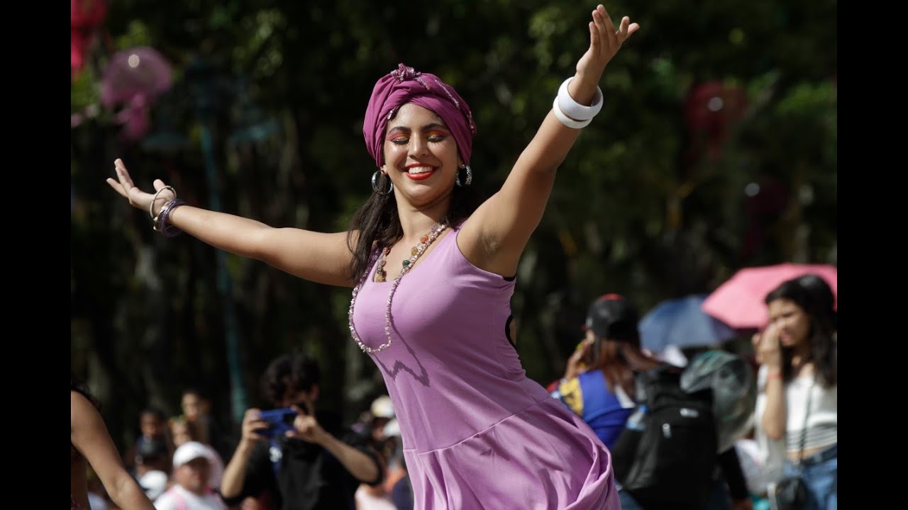 Desfile de carnavales en Los Próceres (Caracas) este 20 febrero 2023