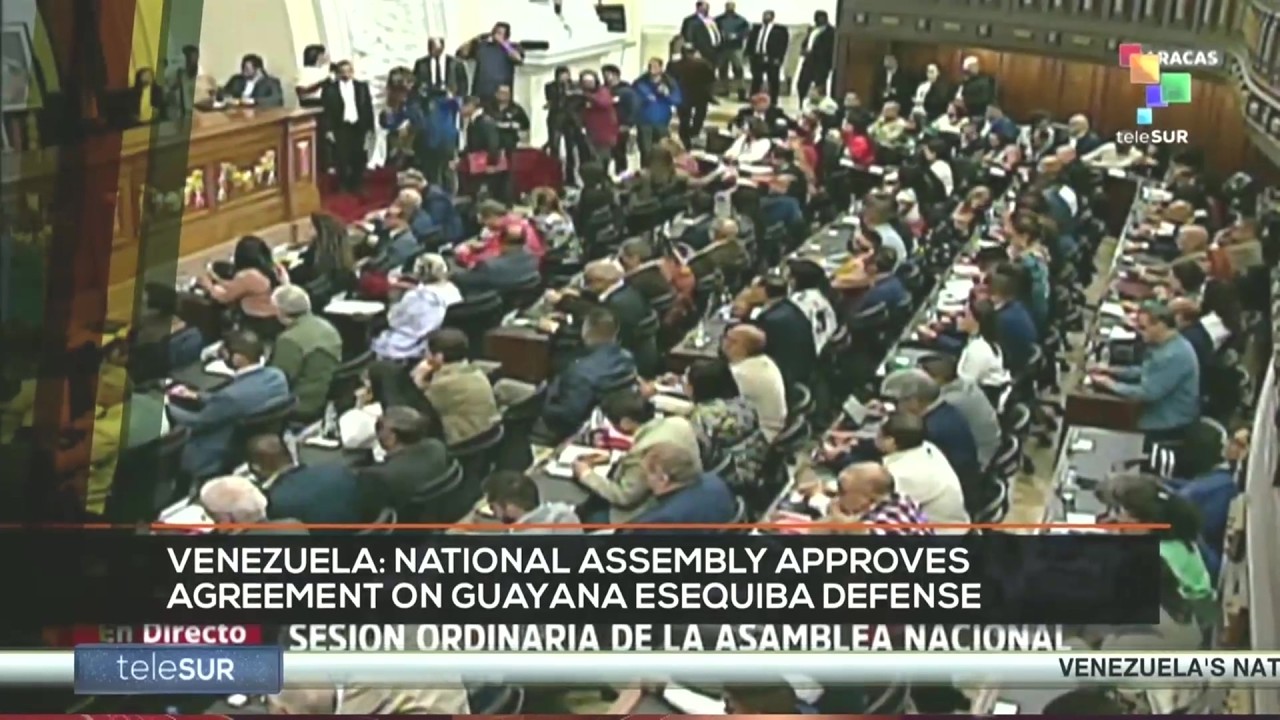 Venezuela NA approves agreement in support of the defense of Guayana Esequiba