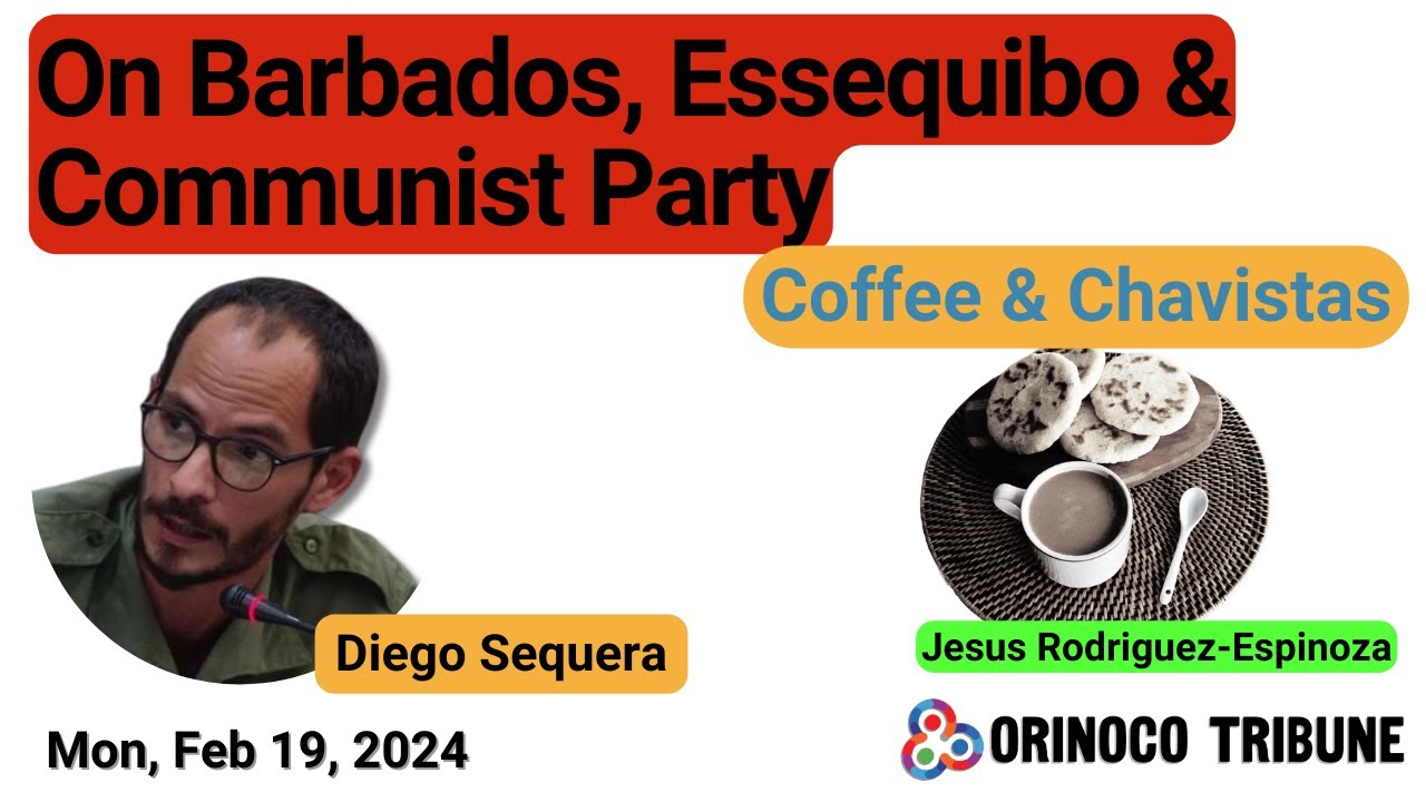 Orinoco Tribune - Cafe and Chavistas - Mision Verdad's Diego Sequera