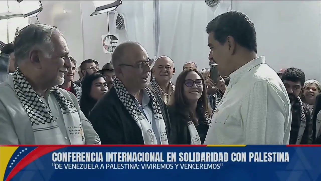 Maduro en Conferencia en Solidaridad con Palestina, 29 noviembre 2024