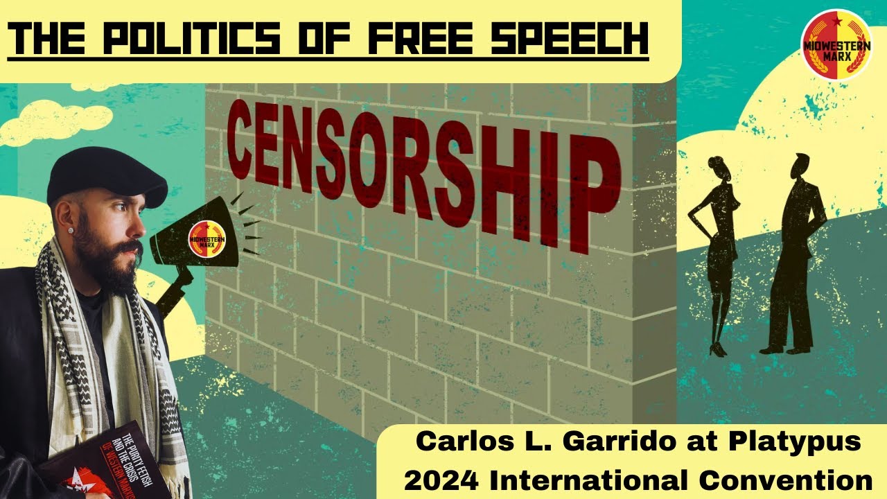 Prof. Garrido on Censorship and Free Speech at Platypus 2024 International Convention