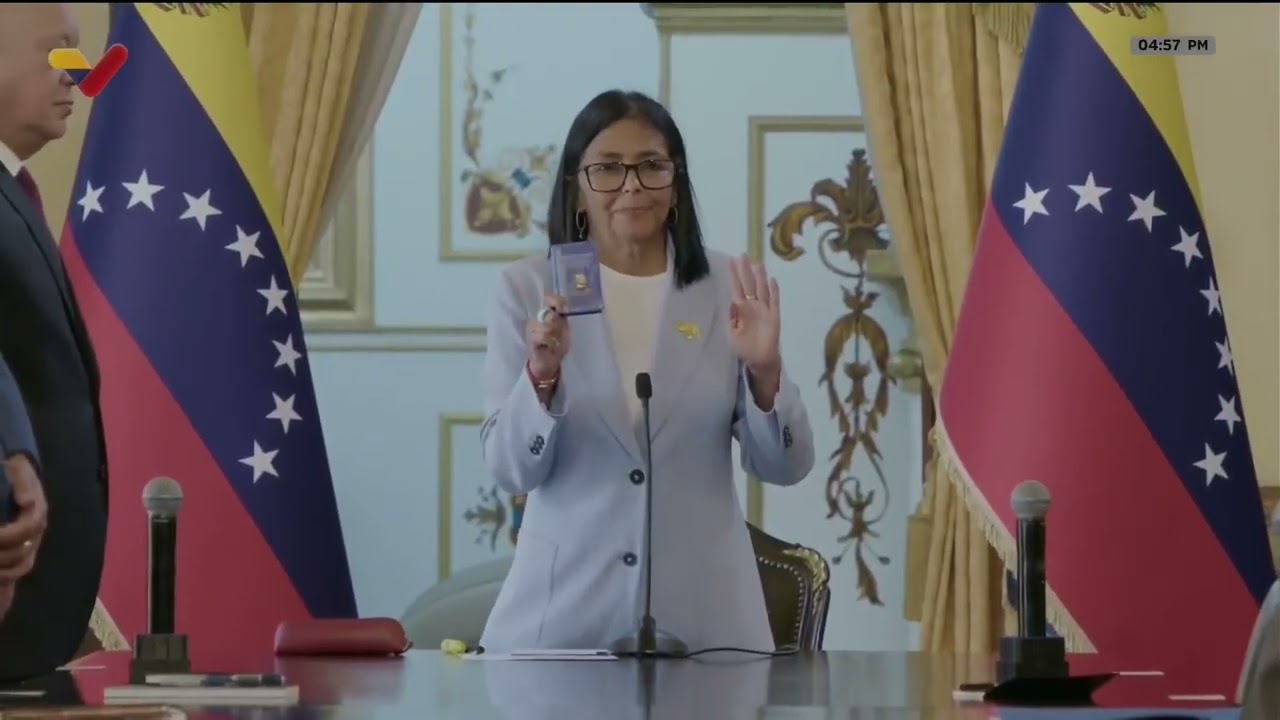 Juramentados nuevos ministros por la presidenta encargada, Delcy Rodríguez, 19 marzo 2026