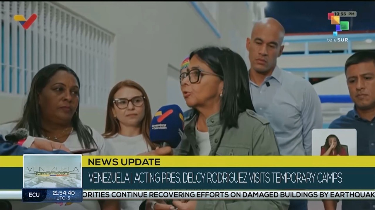 Delcy Rodriguez: we are guaranteeing that all established protocols are being followed