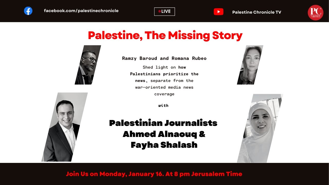 Palestine in International Media: Stories Never Told