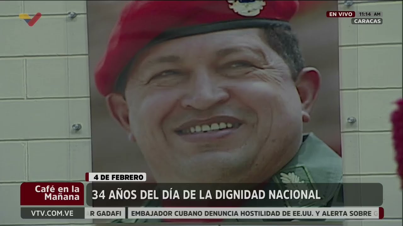 34 años del 4 de Febrero  de 1992: Actos en Cuartel de la Montaña, Diosdado Cabello