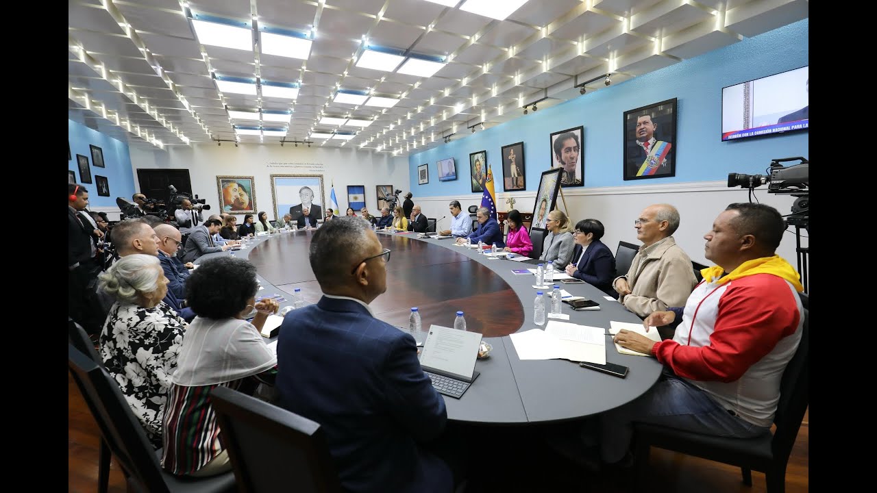 Maduro en reunión para la Reforma Constitucional este 25 de febrero 2025