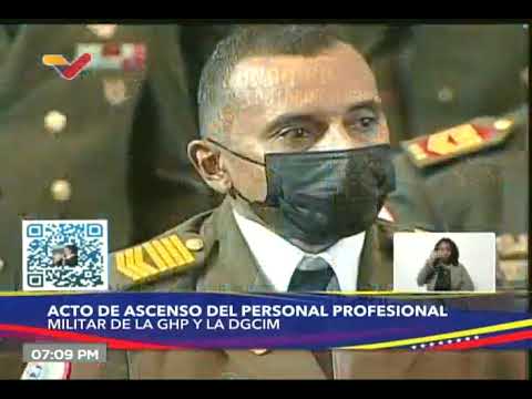 Pdte Maduro en ascensos del personal profesional de la Guardia de Honor y el DGCIM, 2 julio 2022