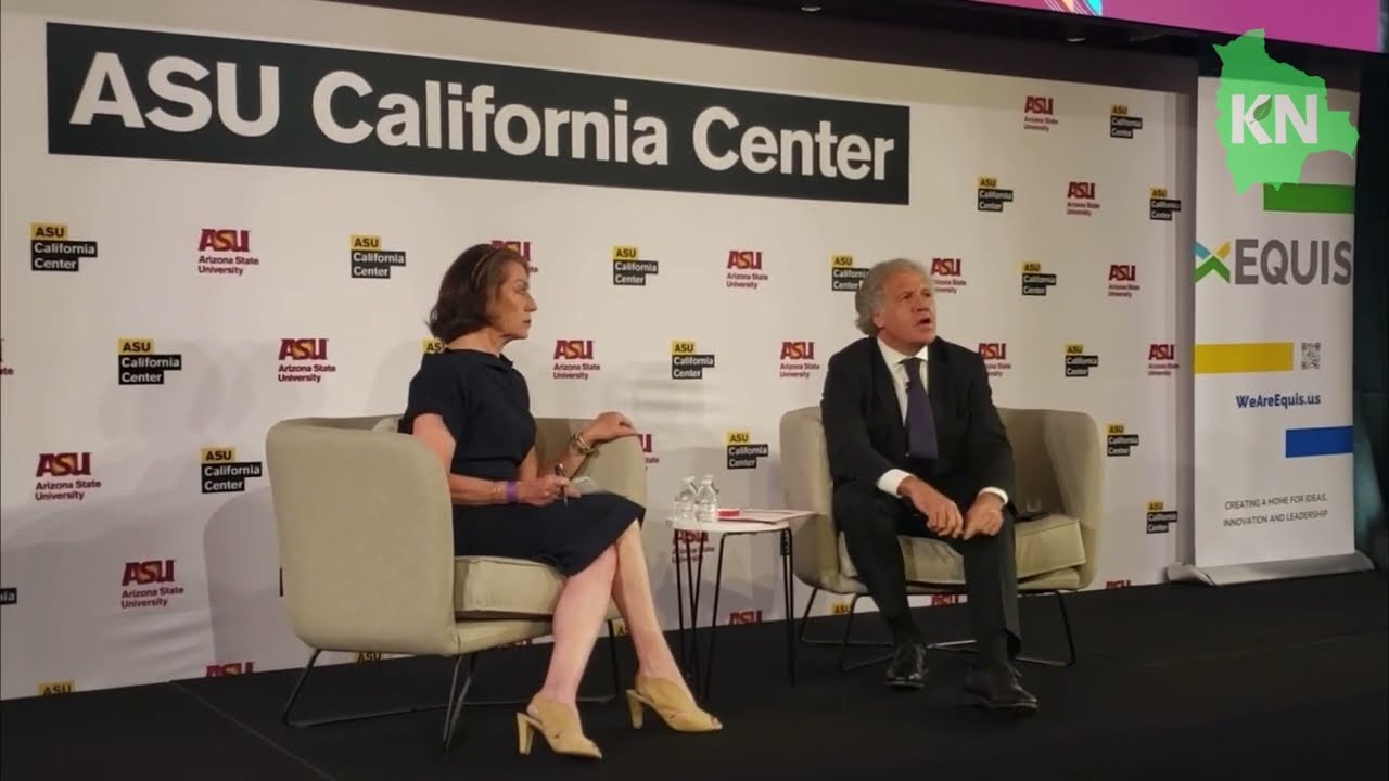 U.S. Activist Confronts 'Murderer' OAS Chief Luis Almagro