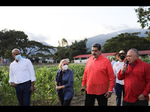 Maduro visitó el núcleo Villa Zamora 2021 en Guatire