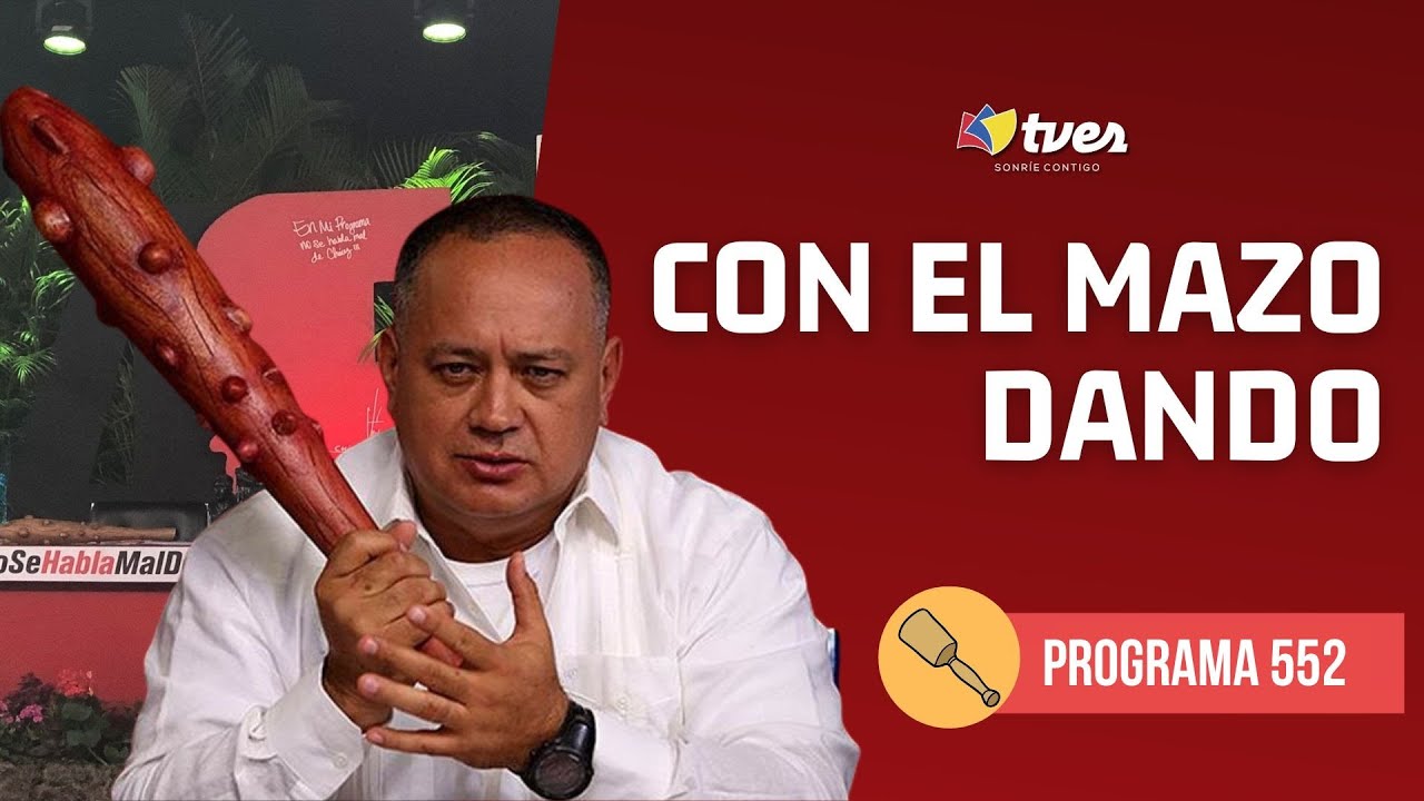 EN VIVO | Con El Mazo Dando | Diosdado Cabello | Programa 552