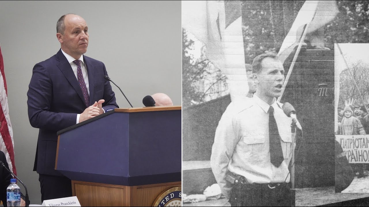 Congress welcomes an actual fascist as Nazi violence rages in Ukraine