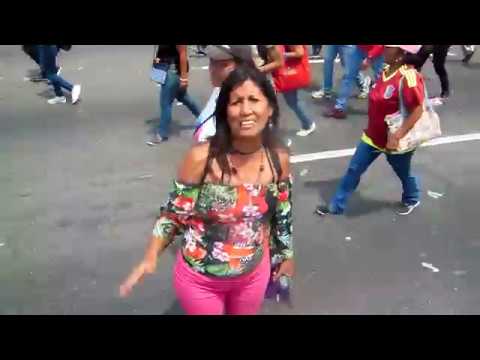 1° Mayo 2019. Marcha pueblo chavista. Movimiento Pobladores