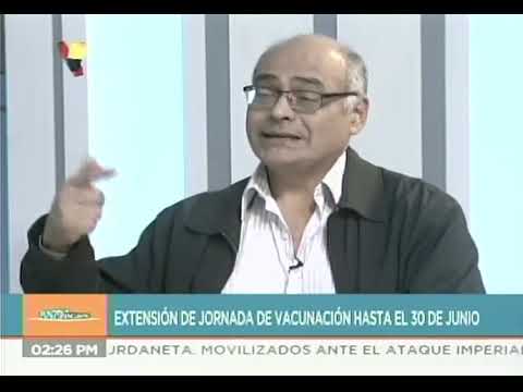 Ministro de Salud venezolano sobre vacunación, Cruz Roja y fábrica de insulina