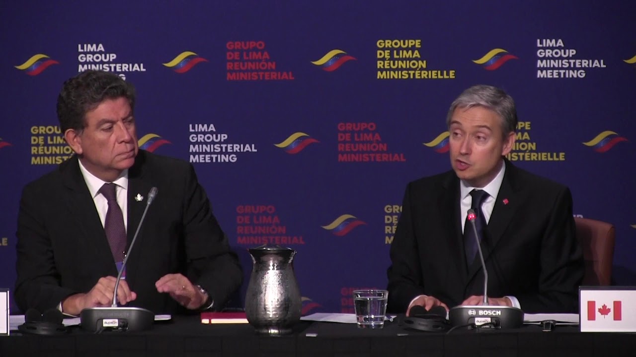 Canada hosts Lima Group on Venezuelan crisis...