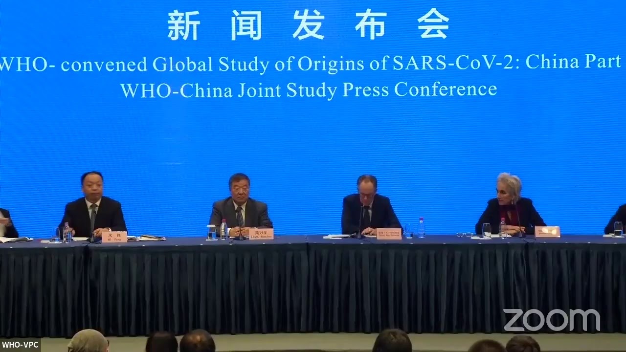 LIVE from Wuhan : Media briefing on COVID-19 origin mission