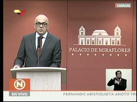 Jorge Rodríguez anuncia concierto en frontera Venezuela-Colombia el 22 y 23 febrero