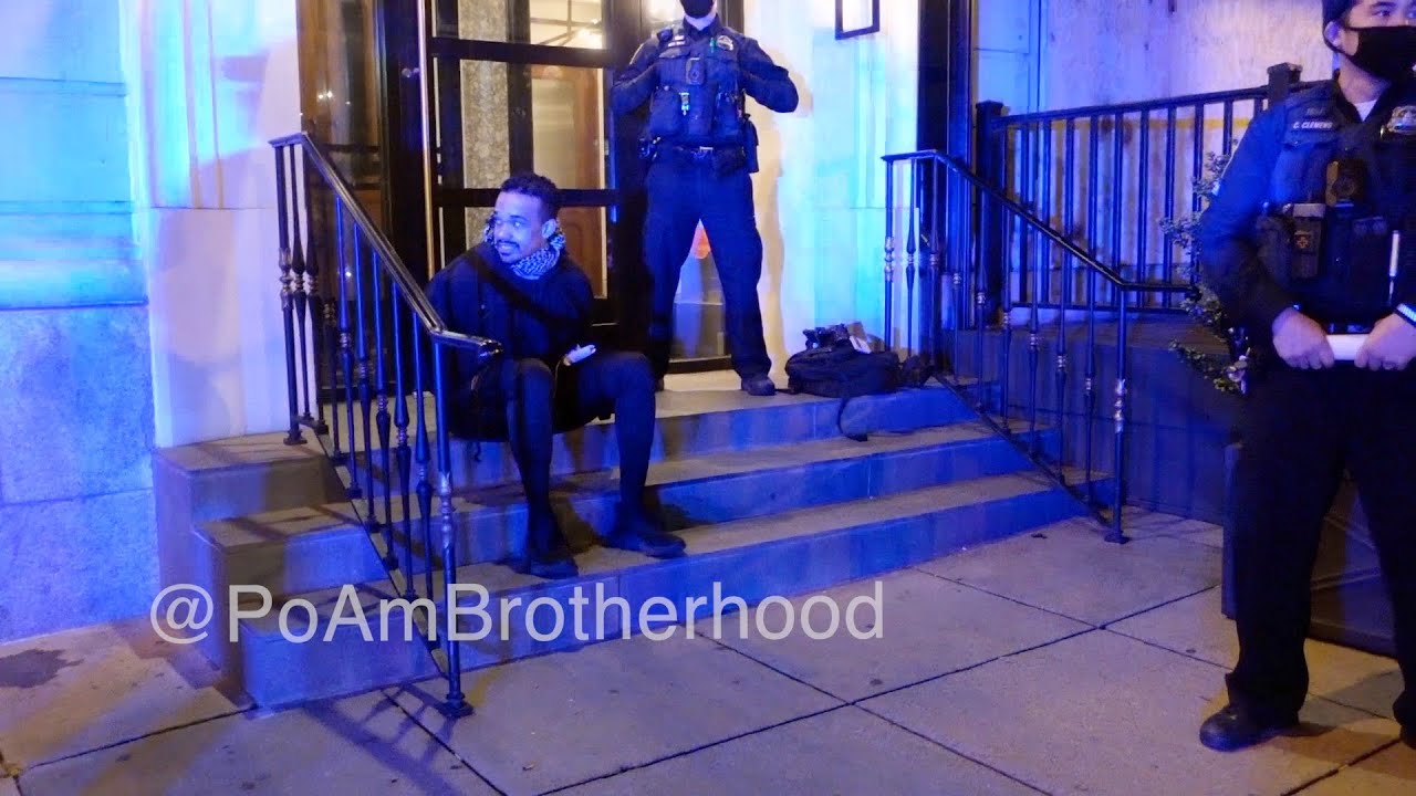 BLM Insurgence USA John Earle Sullivan detained after the Jan. 6, 2021 Storming of the Capitol