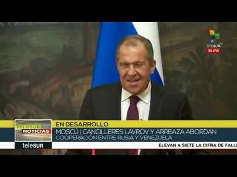 Cancilleres de Rusia y Venezuela se reúnen en Moscú: Rueda de prensa completa