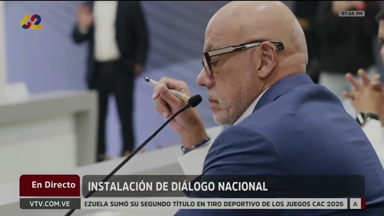 Instalación del Diálogo Nacional entre gobierno y oposición, 6 de agosto de 2026