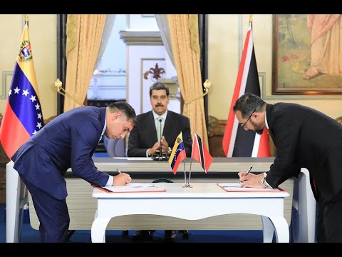 Venezuela y Trinidad producirán y venderán gas juntos: firma de acuerdos, 20 septiembre 2023