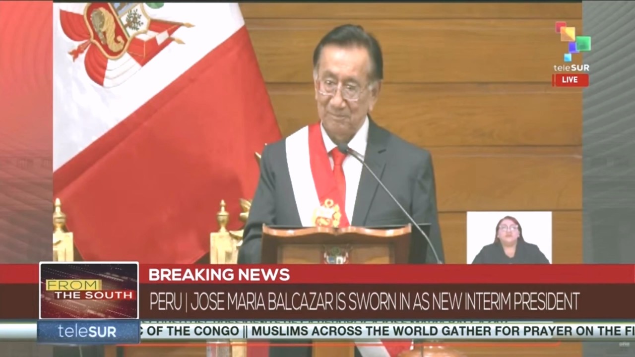 Pres. Balcazar I ``We need to guarantee the people that will be a transparent transition´´