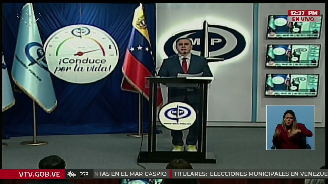 Fiscal Tarek William Saab sobre trato dado por Nayib Bukele a venezolanos detenidos en el CECOT