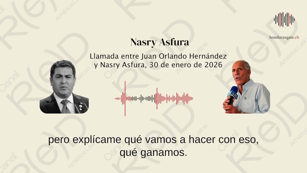 JOH pide dinero a Asfura para montar célula digital contra México, Colombia y la familia Zelaya