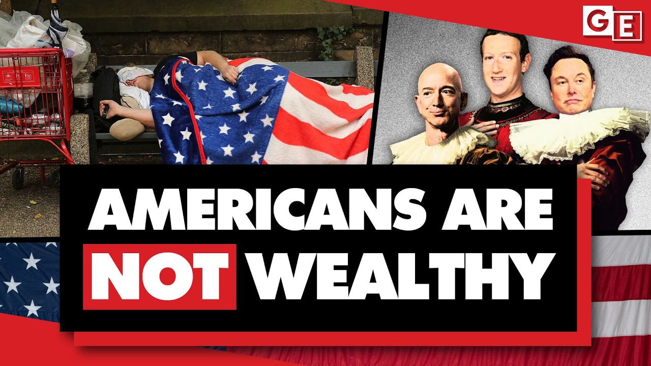 The US is NOT a wealthy country: This is the real data