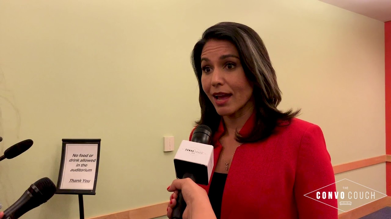 Tulsi Gabbard boldy asserts #HandsOffVenezuela