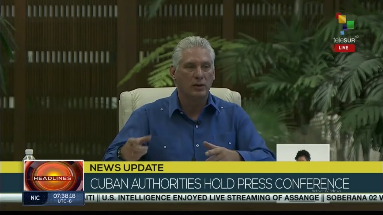 Diaz Canel: We have called on the people to defend the revolution
