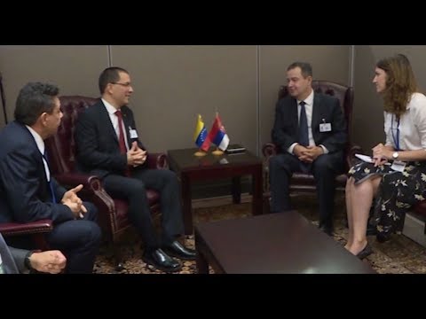 [24.09.2019.] Министар Даћић са министром иностраних послова Боливарске Републике Венецуеле