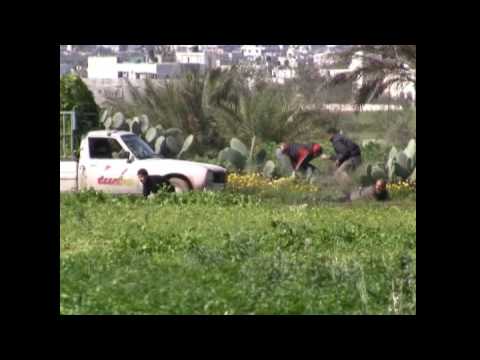 Israeli Military Shoot Gaza Farmer