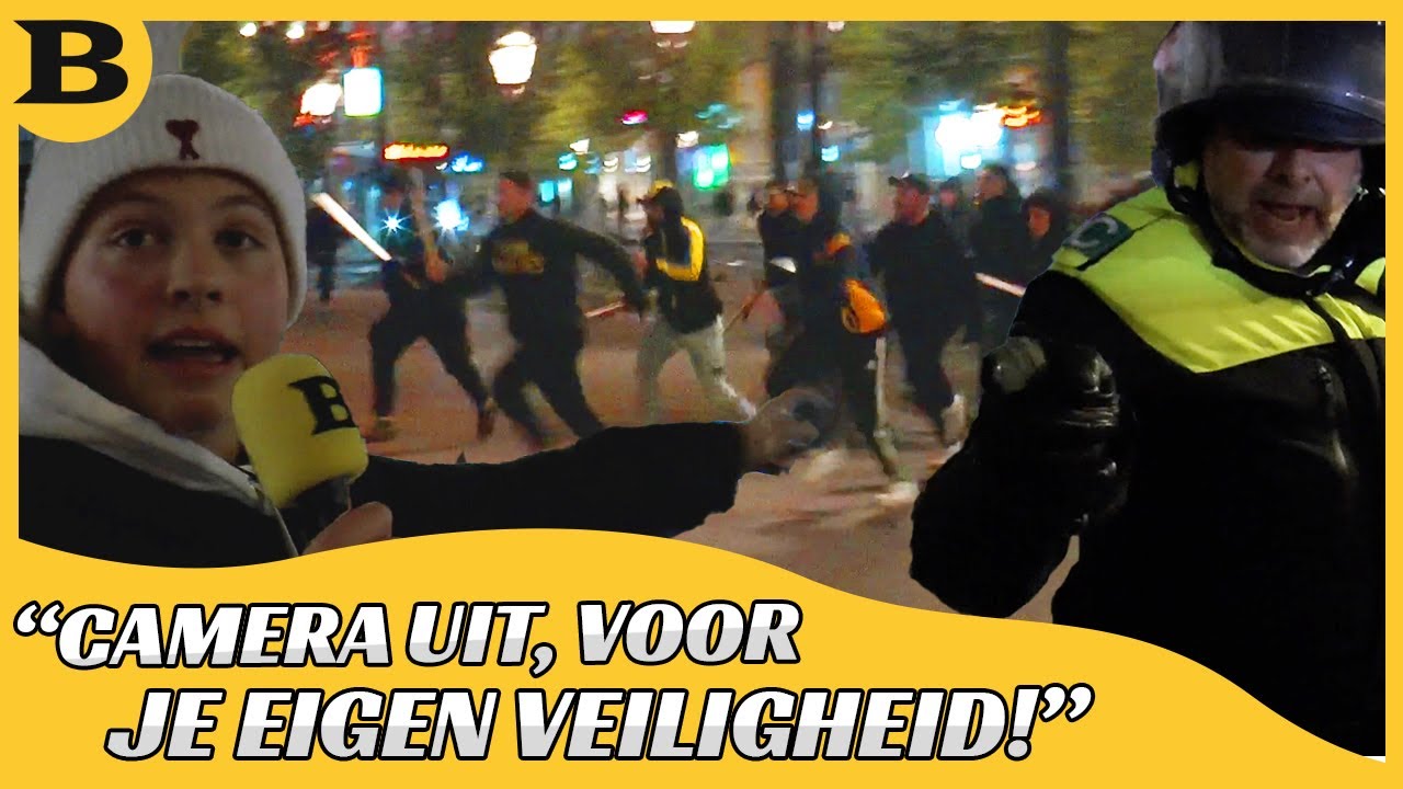 ISRAËLISCHE HOOLIGANS ZETTEN AMSTERDAM OP ZIJN KOP (ENG SUB)