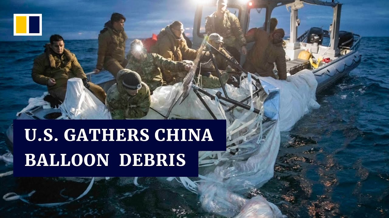 Beijing insists ‘balloon does not belong to America’ as US recovers wreckage from sea