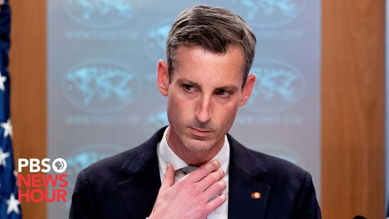 WATCH: State Department spokesman Ned Price holds news briefing