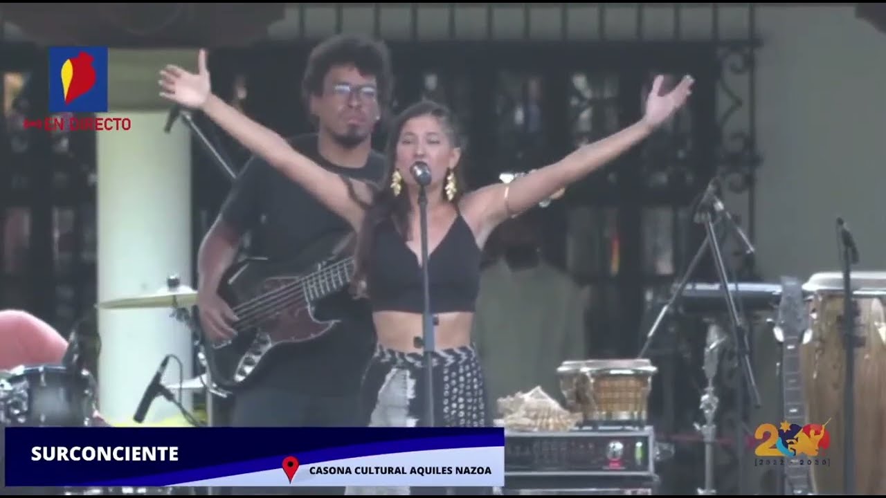 Manu Moreno (SurConciente) y Manuel Moreno (Grupo Herencia), concierto en La Casona, 19 julio 2022