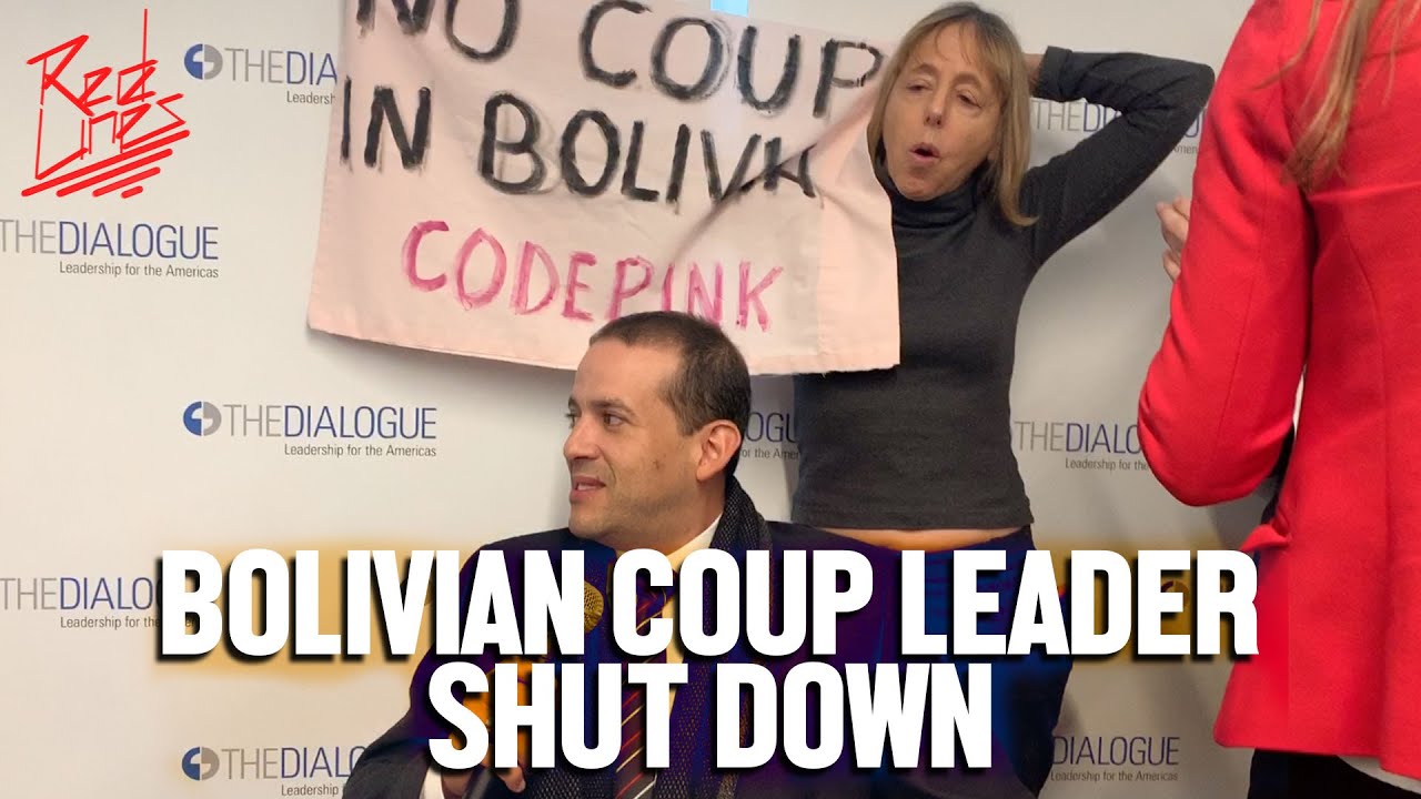 Fascist Bolivian coup leader fails in DC charm offensive
