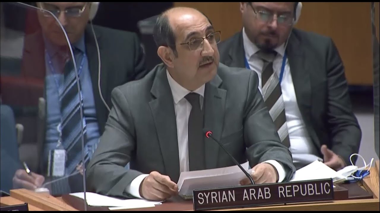 Statement of H. E. Bassam Sabbagh at the SC on the" Humanitarian Situation" in Syria 20-5-2022