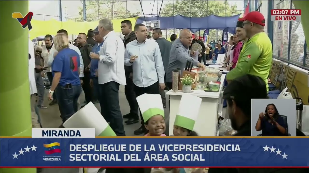 Delcy Rodríguez en Petare, Despliegue de la Vicepresidencia Social, 10 de enero de 2026